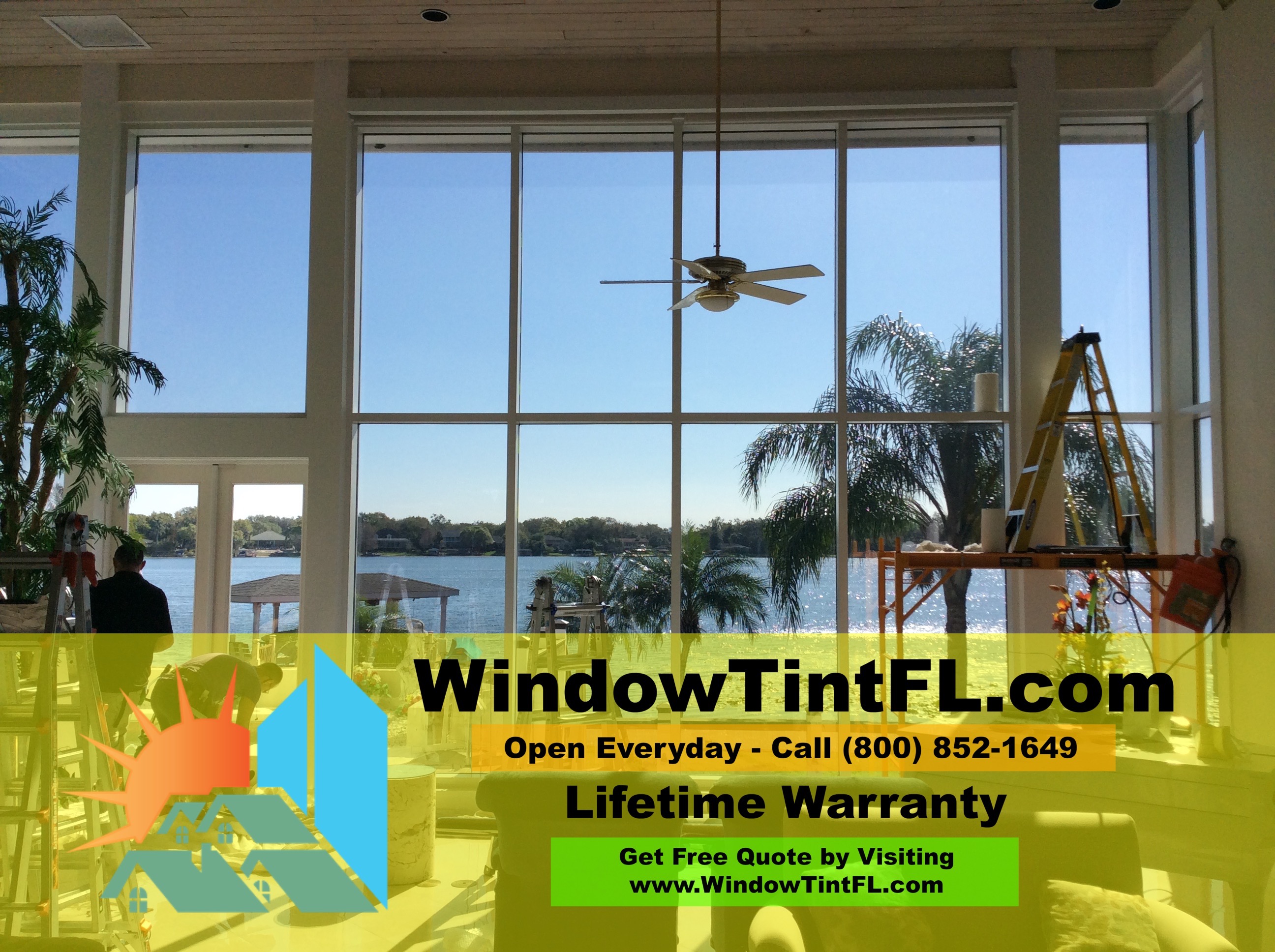 Heat Control Window Film Winter Springs Florida - Residential Tinting