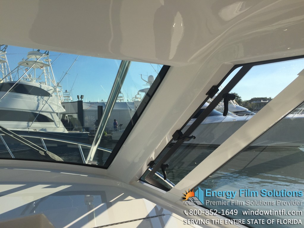 Miami Boat Show 2015 boat window tinting