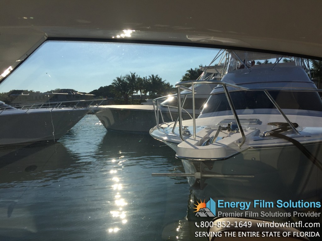 Miami Boat Show 2015 eisenglass window tint