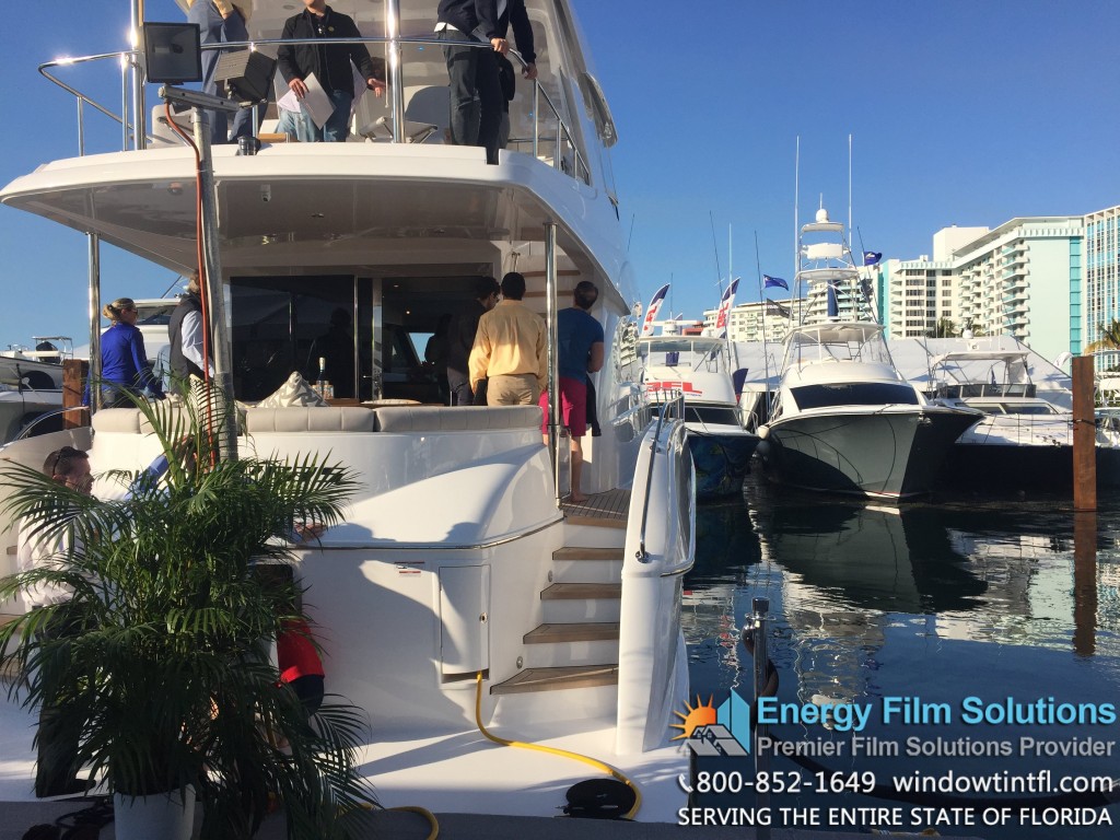 Miami Boat Show 2015 marine window film
