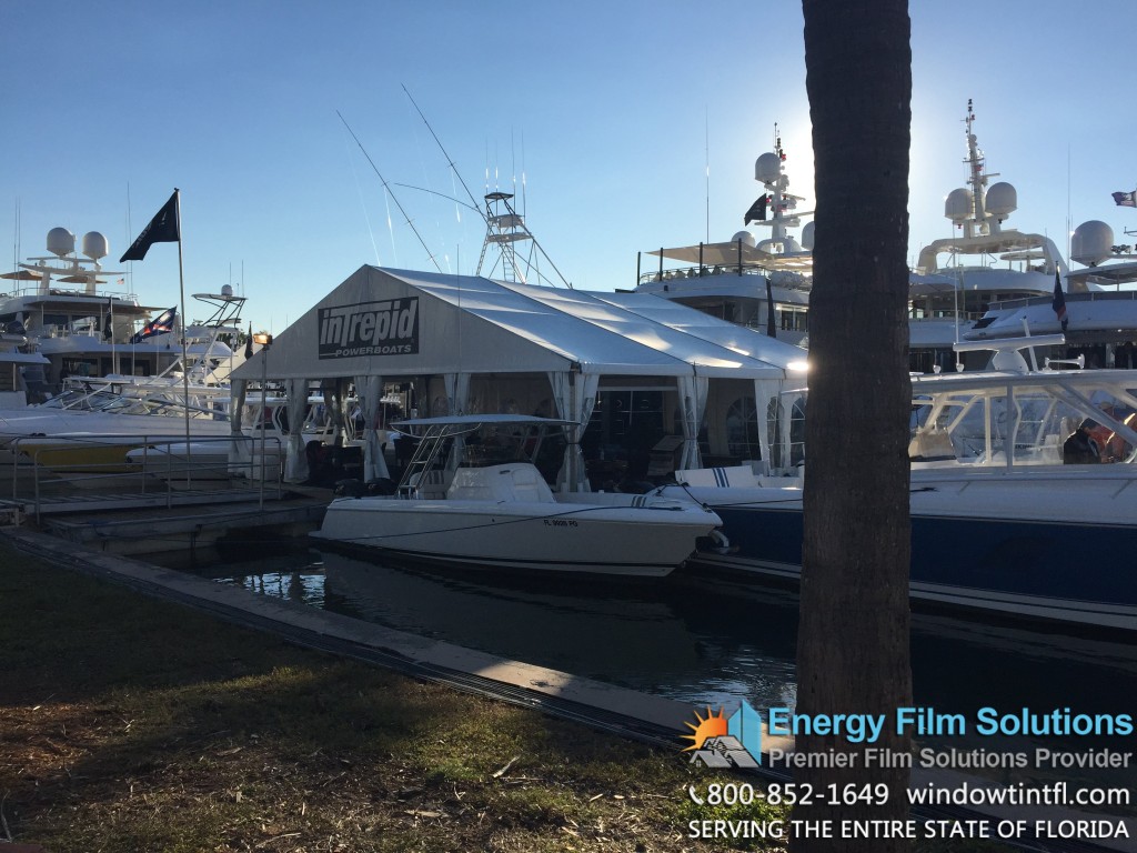 Miami Boat Show 2015 window film