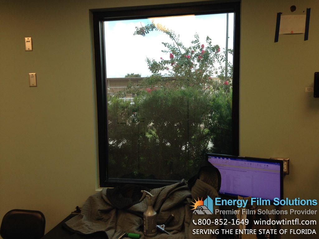 Privacy Film for commercial building Florida