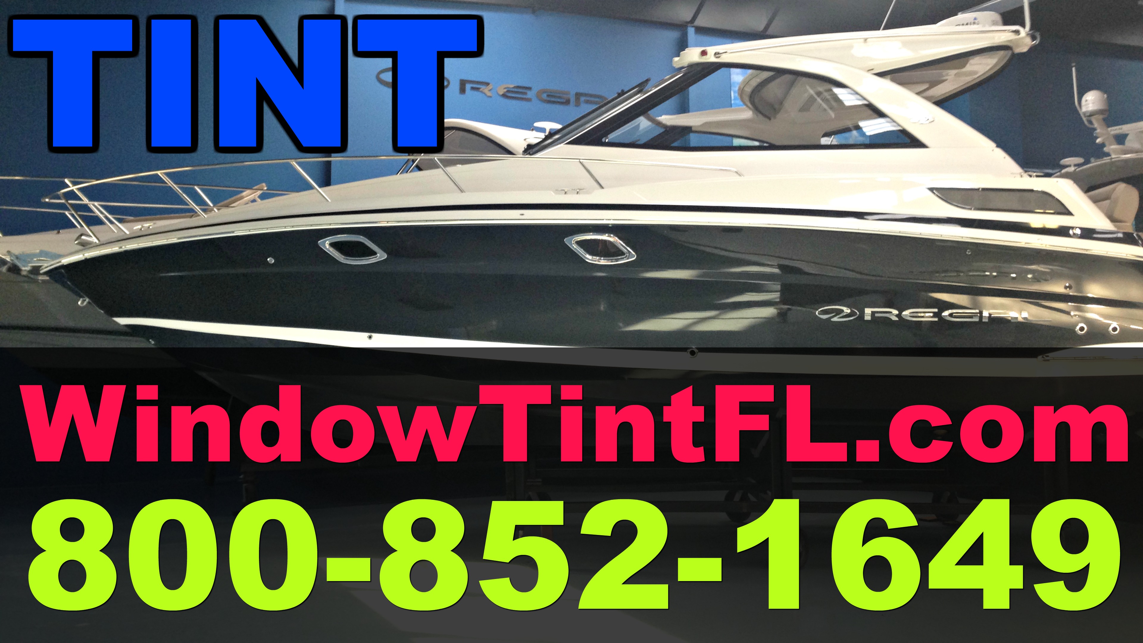 Best Boat Window Tint in Clearwater Florida