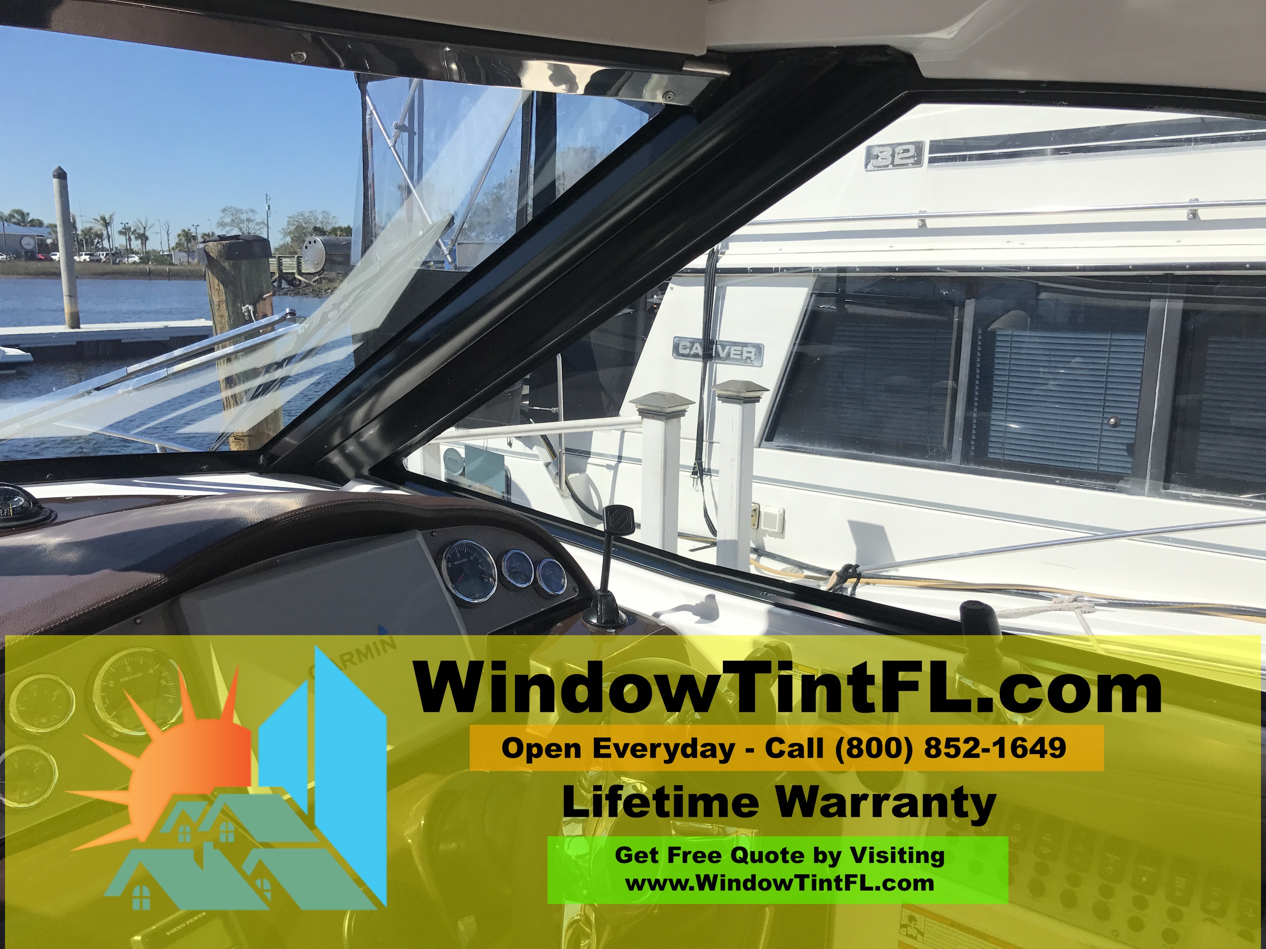 Boat Tinting - Clearwater, Florida