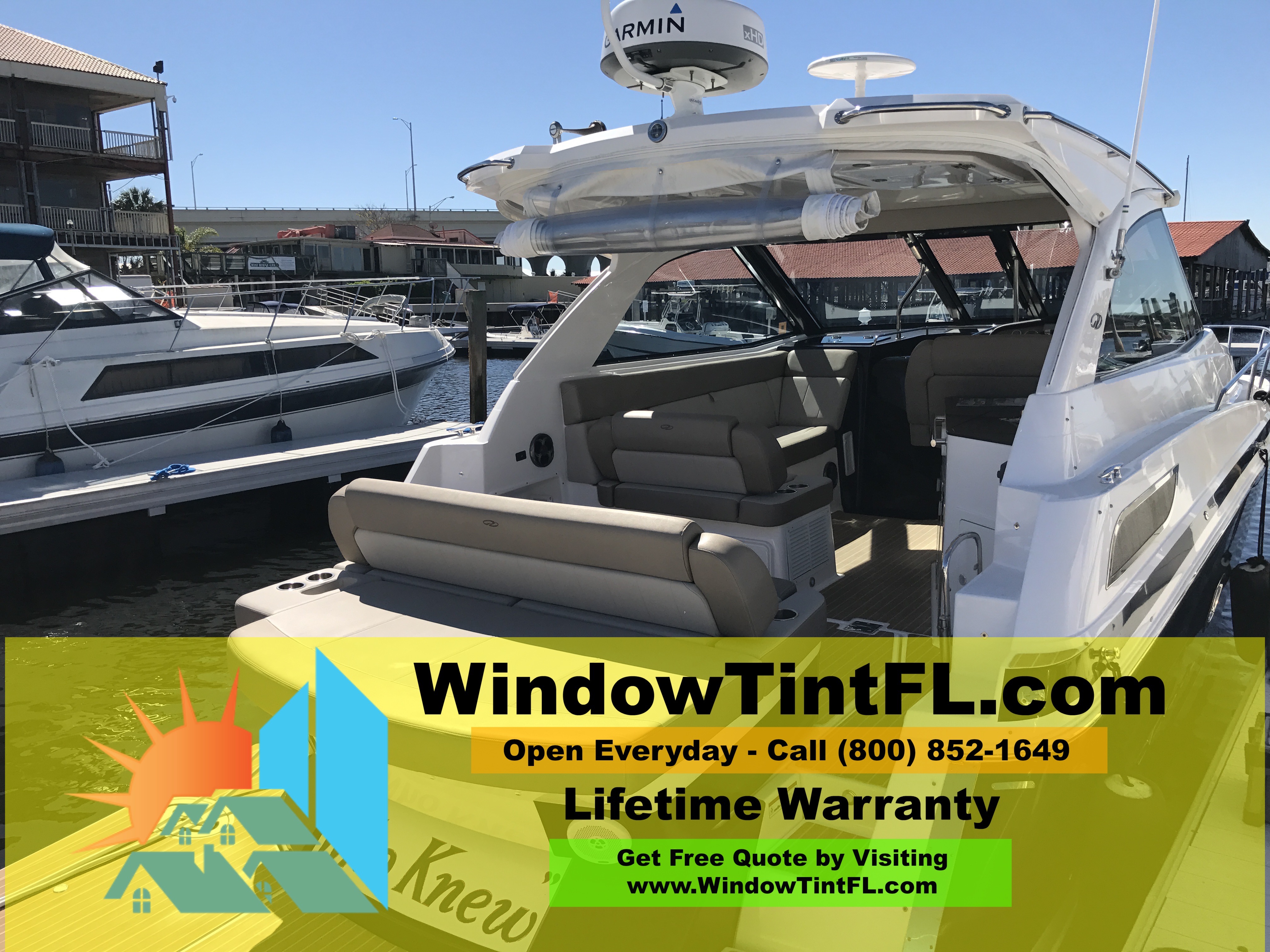 Boat Tint in Clearwater Florida - Marine Window Film