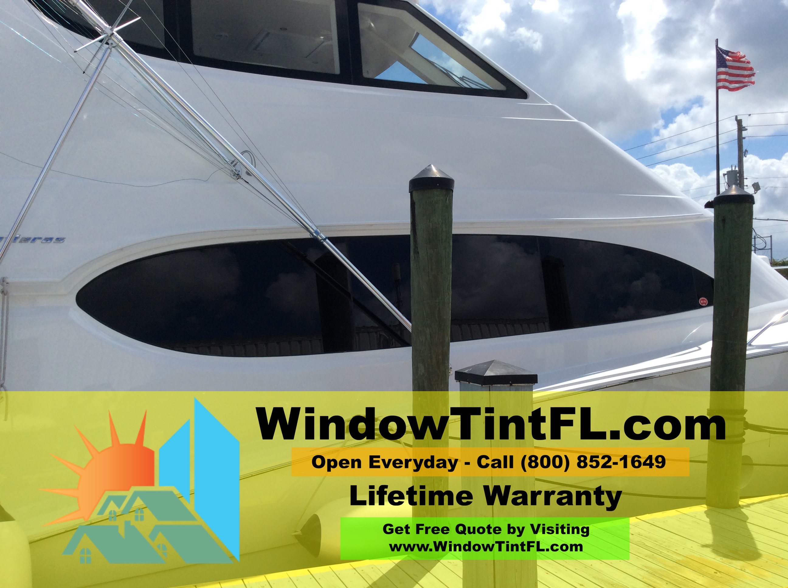 Boat Window Tinting Fort Lauderdale, FL