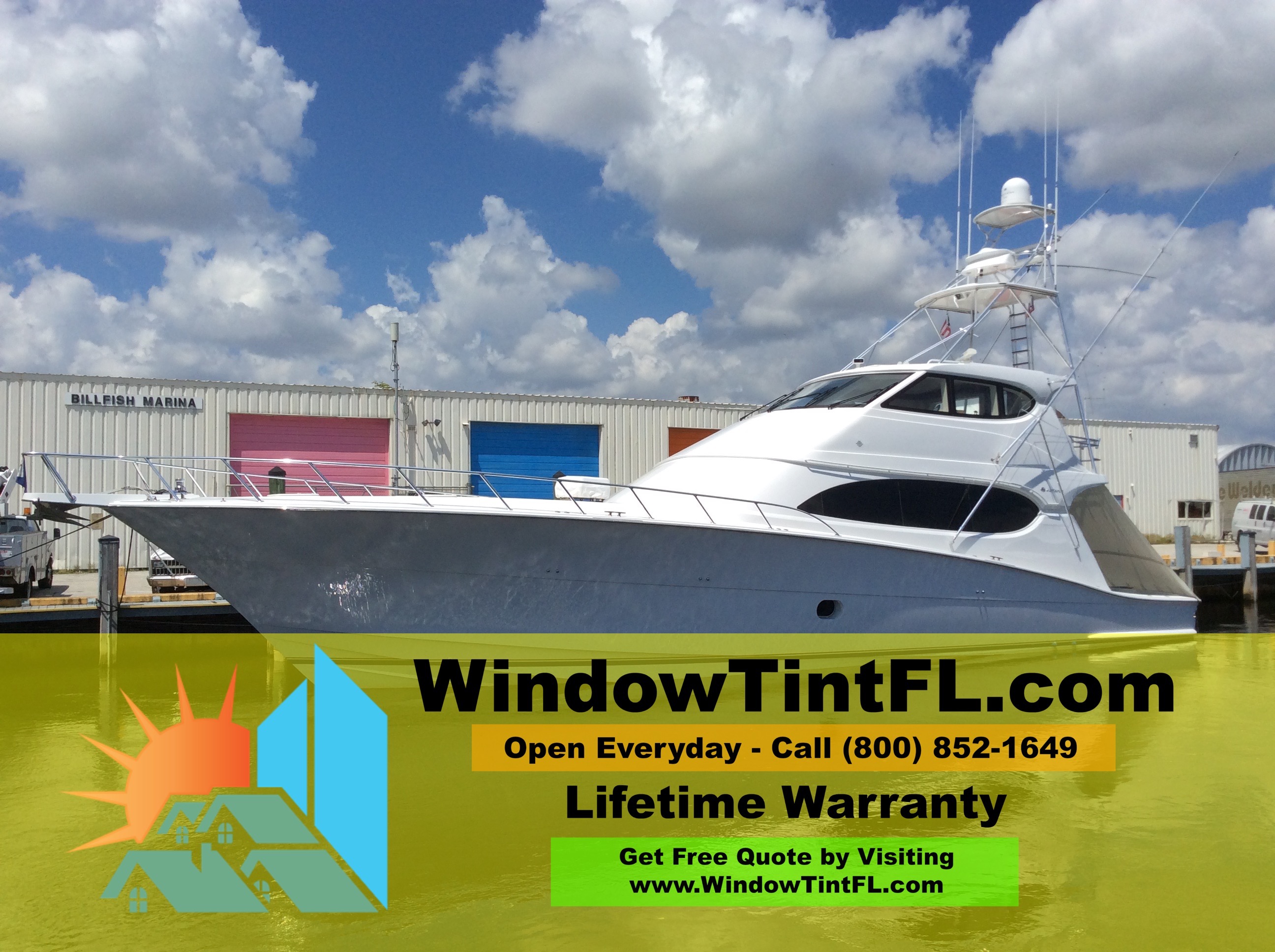 Boat Window Tinting - Ft Lauderdale, Florida