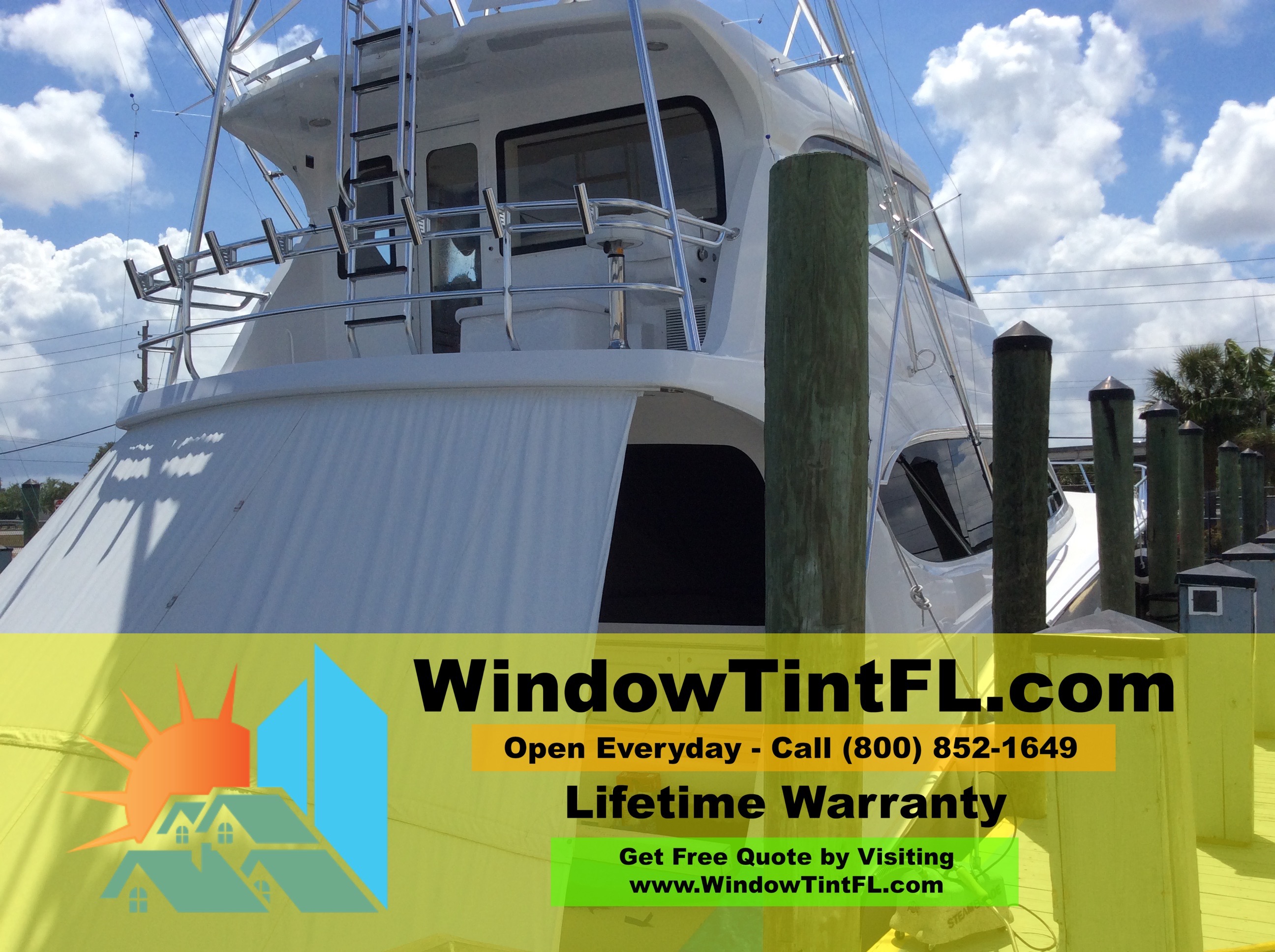 Marine Window Film in Ft Lauderdale, FL