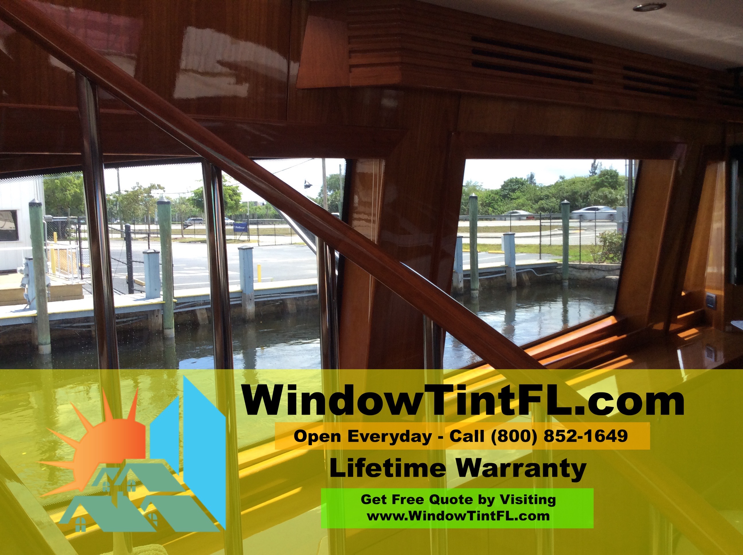 Boat Window Tinting in Ft Lauderdale