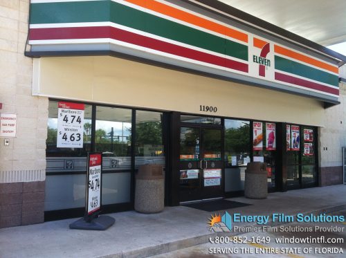commercial window tinting 7-11