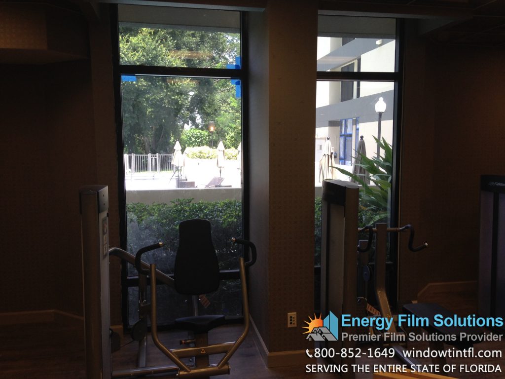 commercial window tinting hotel florida